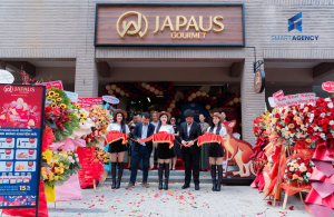 sự kiện khai trương của japaus do smart agency tổ chức