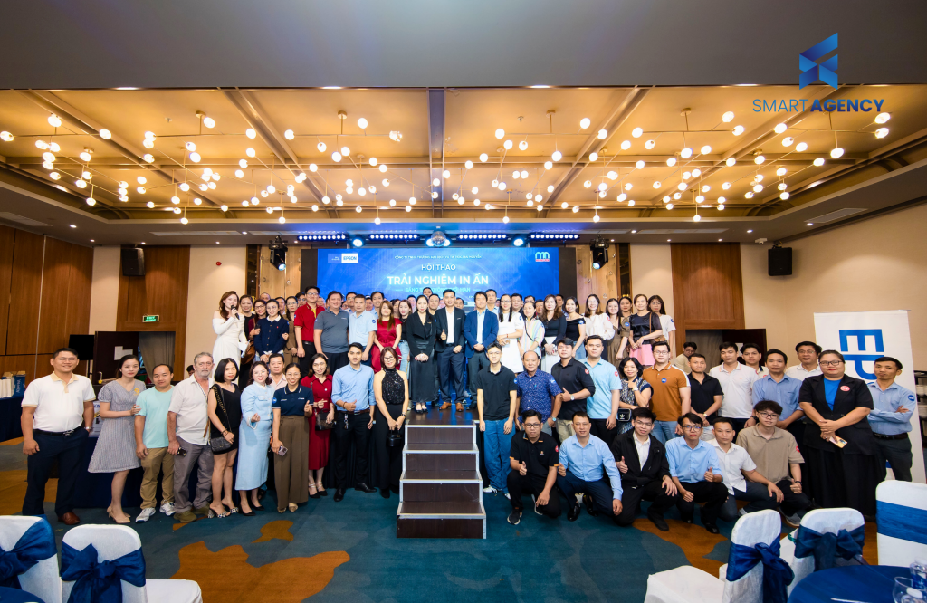 hội thảo trải nghiệm in ấn do Smart Agency thực hiện