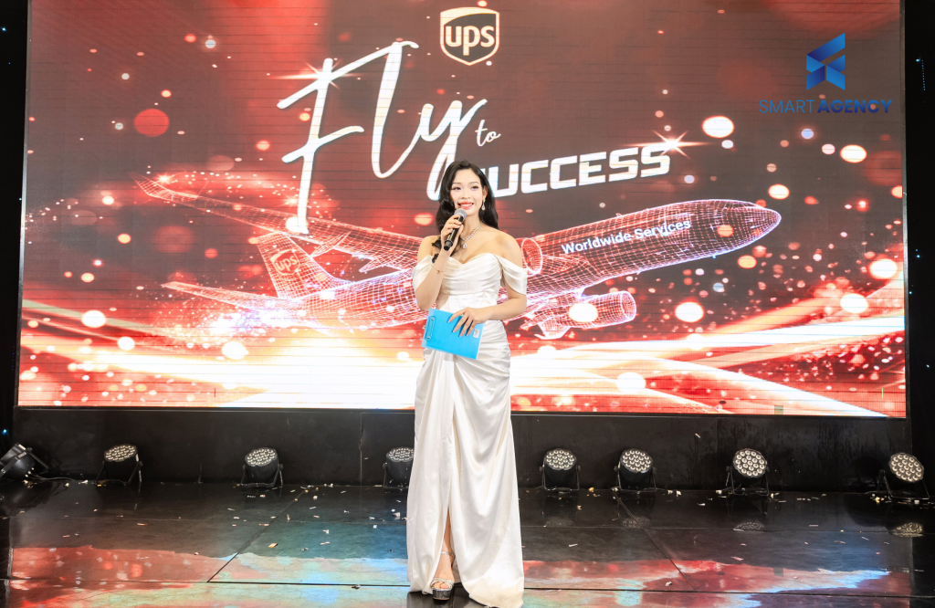 Sự kiện vinh danh và YEP cuối năm UPS do Smart Agency thực hiện