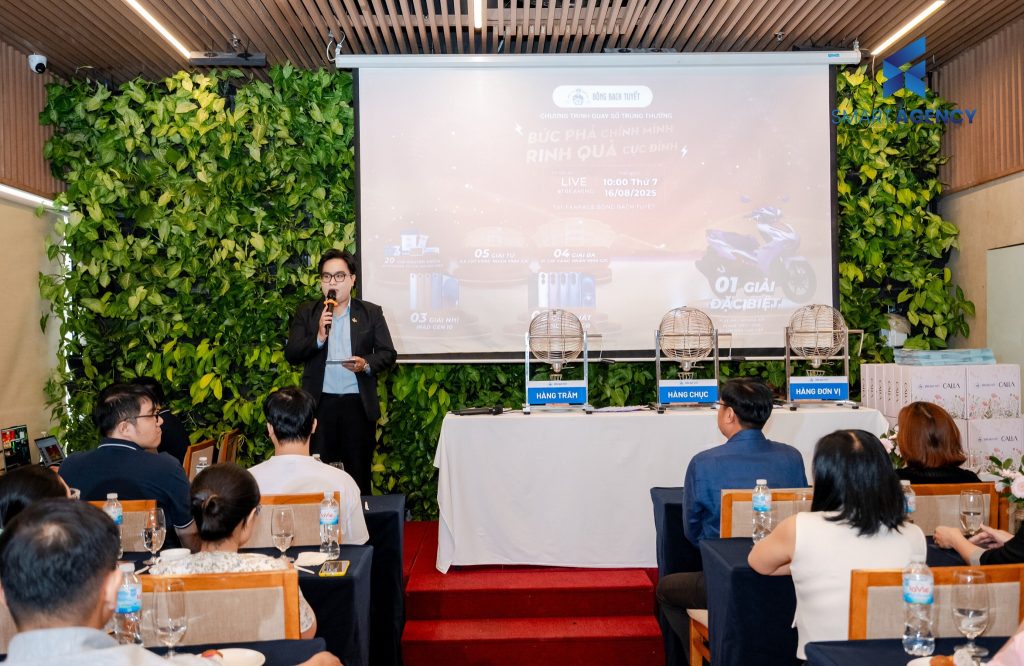 sự kiện quay số trúng thưởng - smart agency