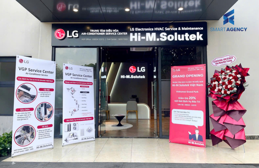 khai trương LG Hi-M.Solutek Service Center